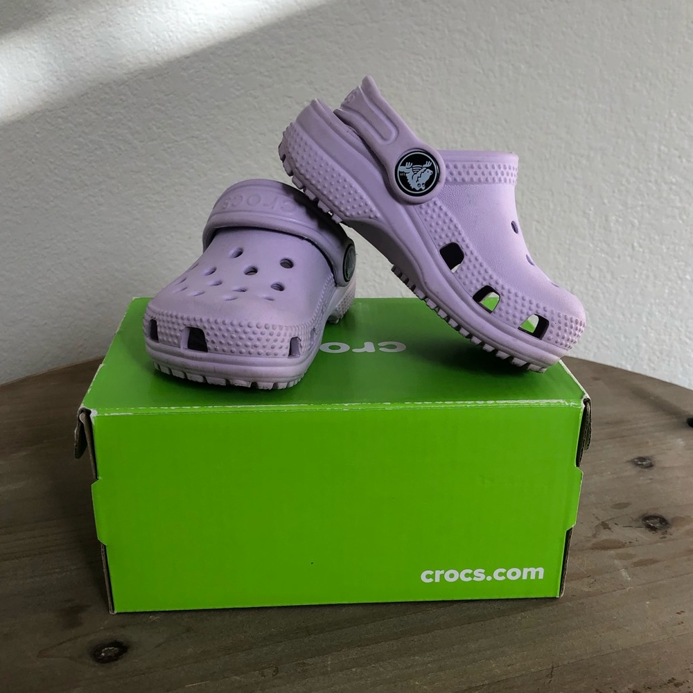 Toddler Purple Crocs